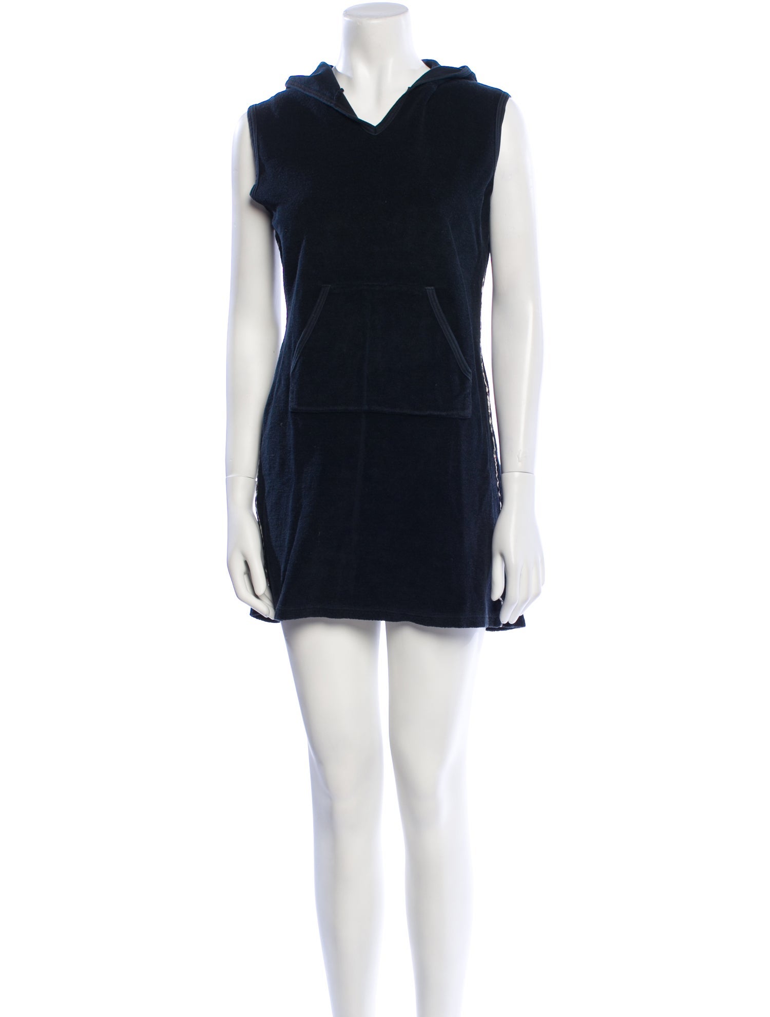 Burberry London Cowl Neck Mini Dress