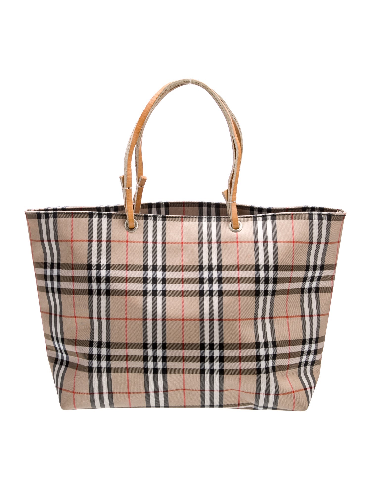 Burberry London Nylon Top Handle Bag Vintage