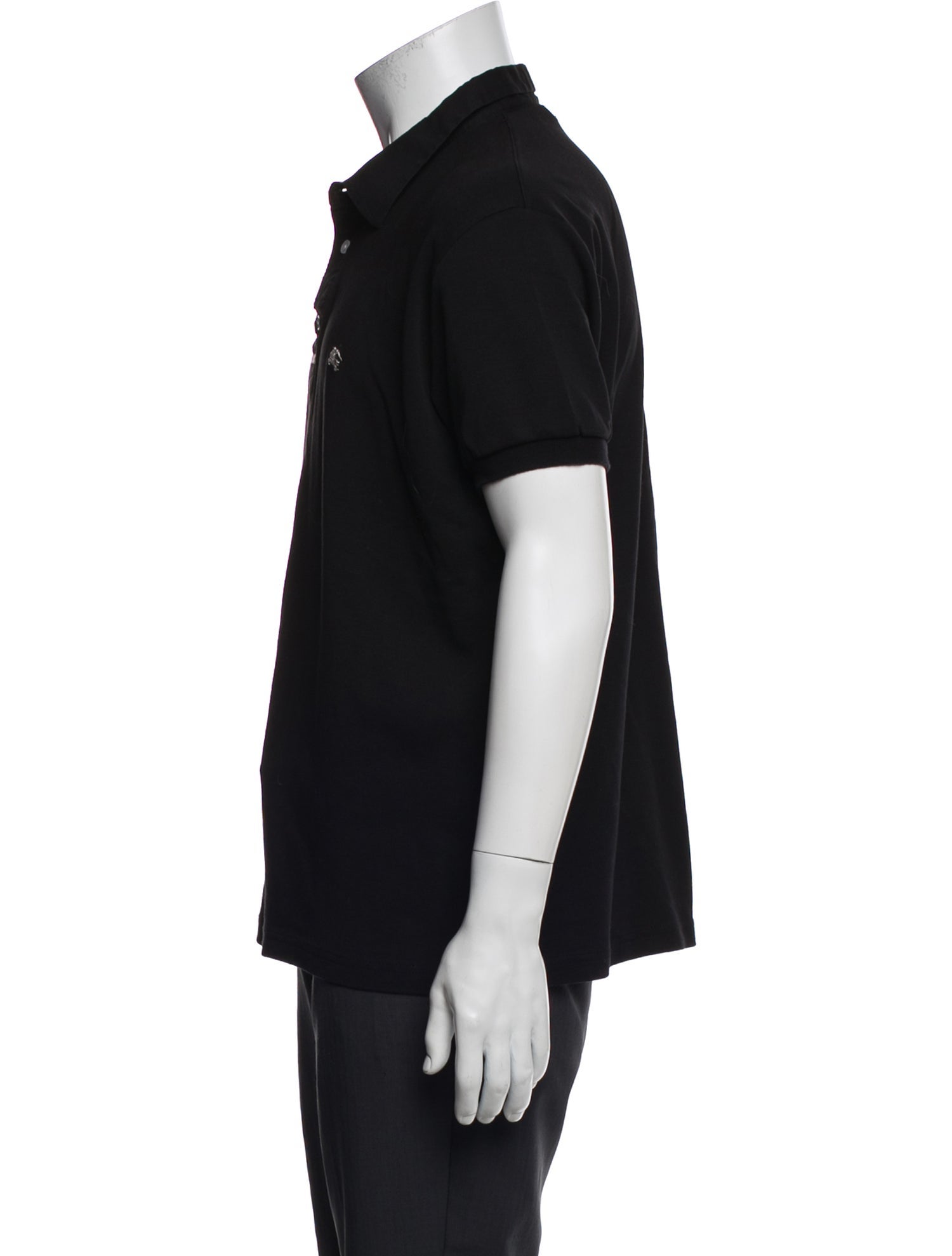 Burberry London TB Monogram Crew Neck Polo Shirt