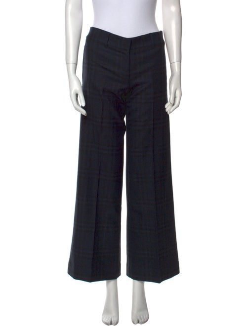 Burberry London Wool Wide Leg Pants
