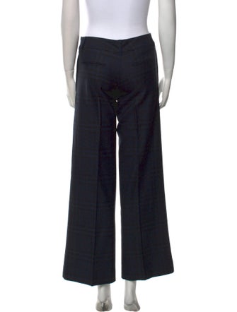 Burberry London Wool Wide Leg Pants