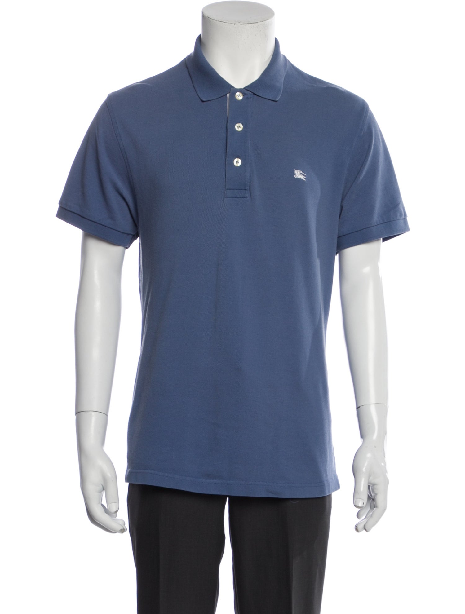 Burberry London Crew Neck Short Sleeve Polo Shirt