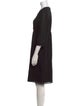 Burberry London Silk Knee-Length Dress