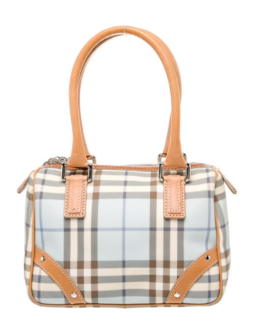 Burberry London Nova Check Top Handle Bag