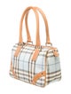 Burberry London Nova Check Top Handle Bag