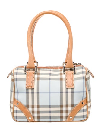 Burberry London Nova Check Top Handle Bag