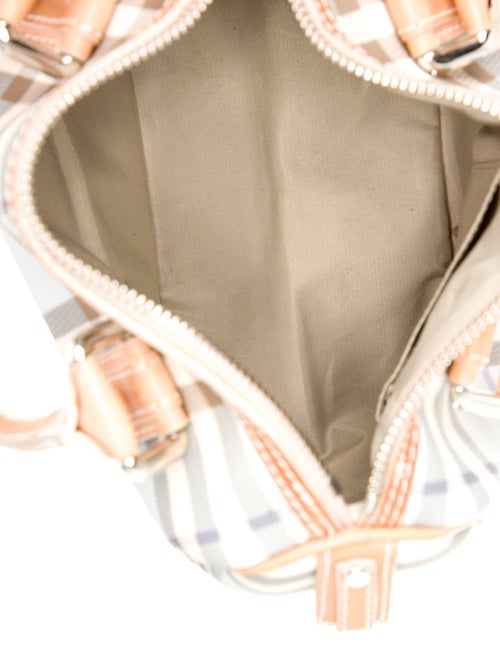 Burberry London Nova Check Top Handle Bag