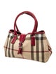 Burberry London Nova Check Top Handle Bag