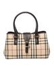 Burberry London Nova Check Top Handle Bag