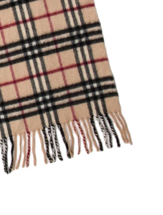 Burberry London Cashmere Striped Scarf