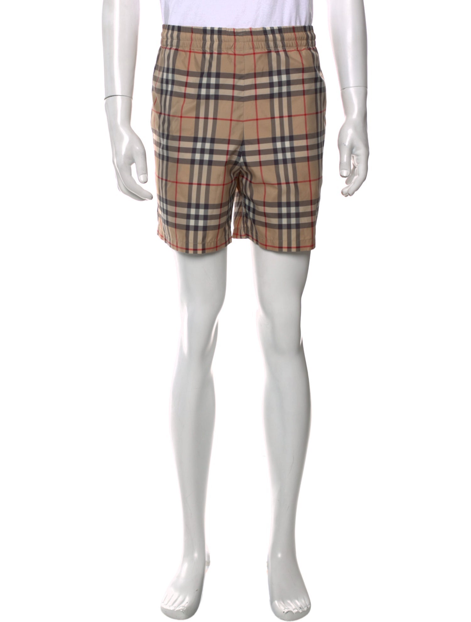 Burberry London House Check Pattern Shorts