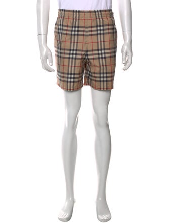 Burberry London House Check Pattern Shorts