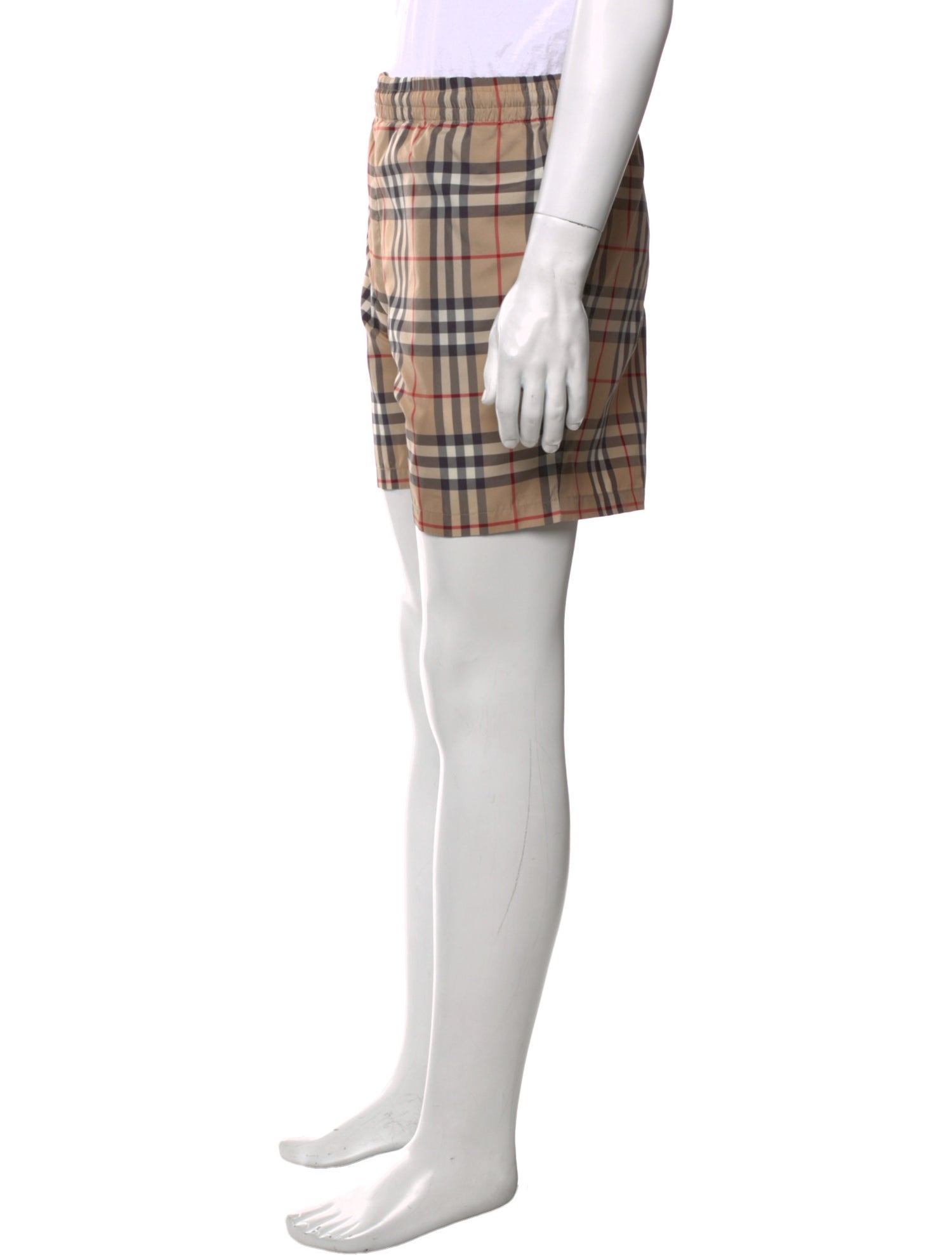 Burberry London House Check Pattern Shorts