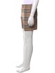 Burberry London House Check Pattern Shorts