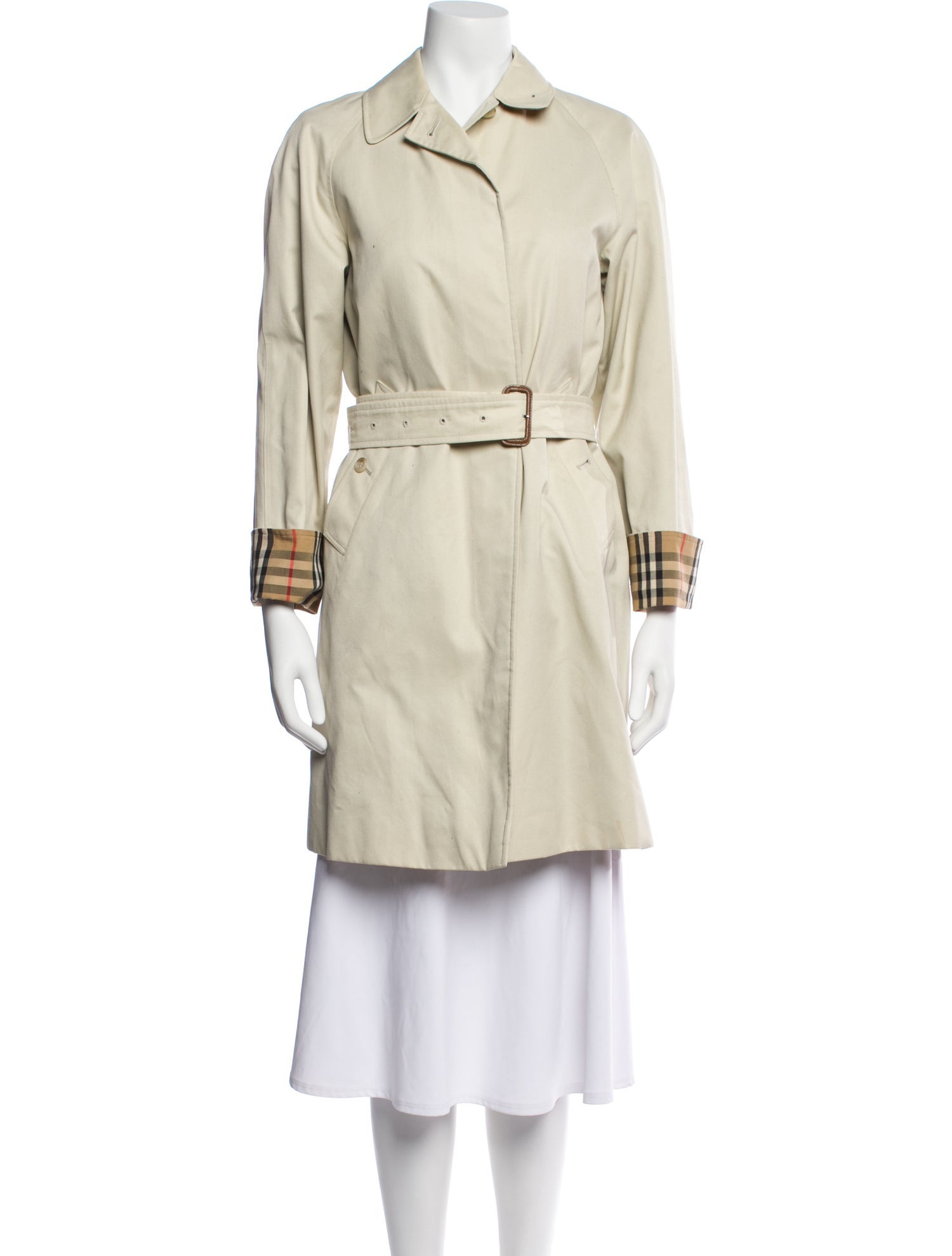 Burberry London Wool Trench Coat