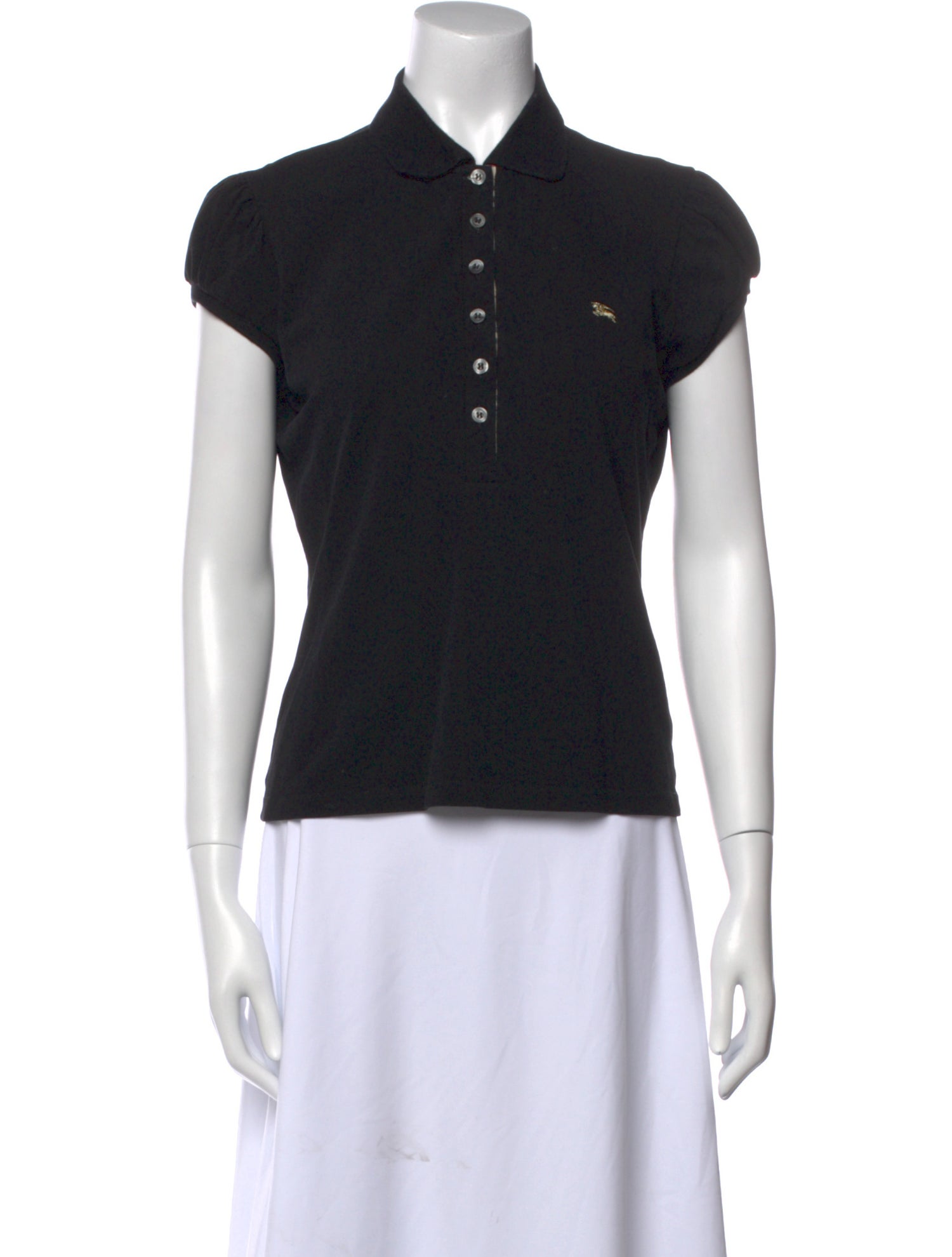 Burberry London Vintage Short Sleeve Polo