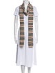 Burberry London Lambswool Striped Scarf