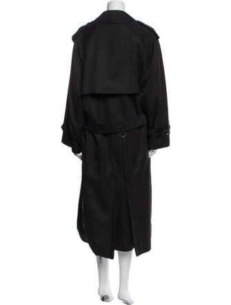 Burberry London Wool Trench Coat