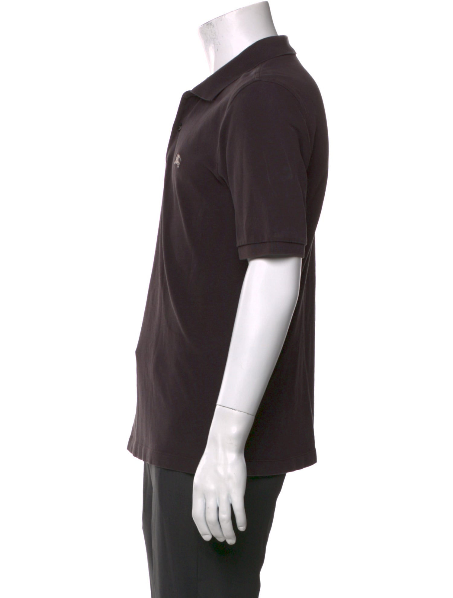 Burberry London House Check Pattern Collar Polo Shirt