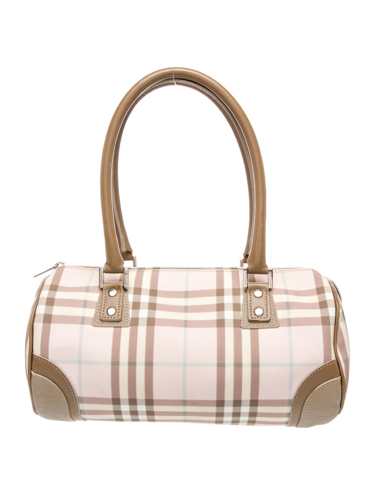 Burberry London Nova Check Top Handle Bag