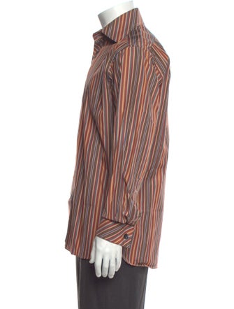 Burberry London Striped Long Sleeve Shirt