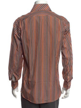Burberry London Striped Long Sleeve Shirt