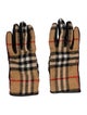 Burberry London Wool House Check Winter Gloves