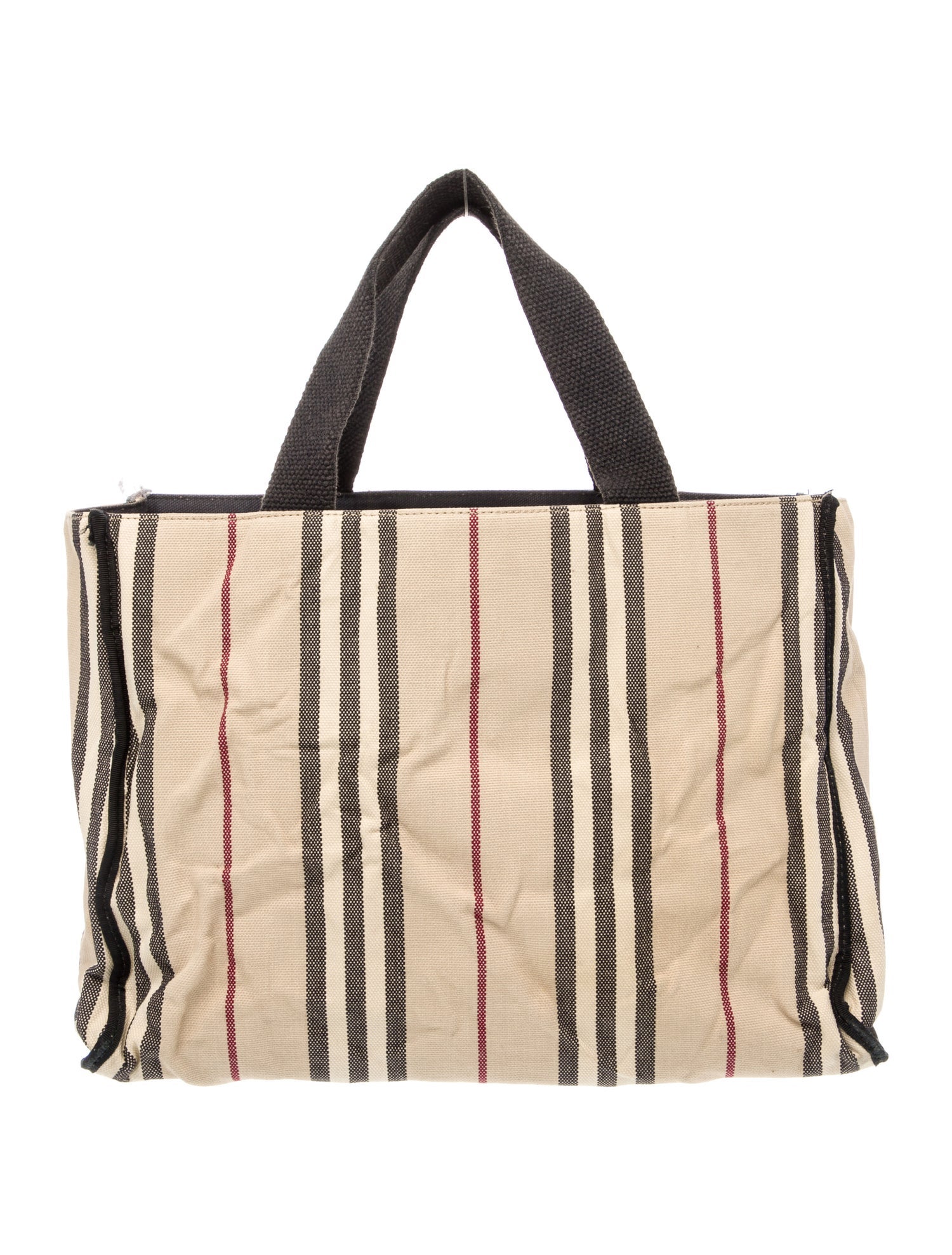 Burberry London Canvas Tote Vintage