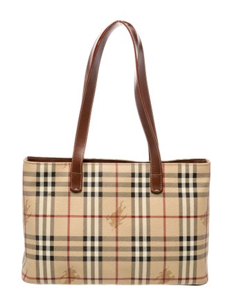 Burberry London Haymarket Check Shoulder Bag