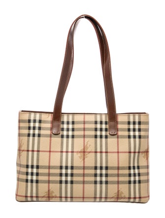 Burberry London Haymarket Check Shoulder Bag