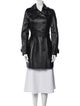 Burberry London Lambskin Trench Coat