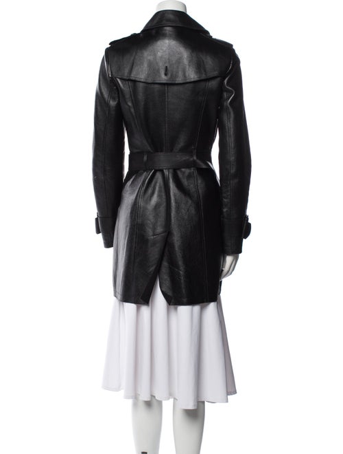 Burberry London Lambskin Trench Coat