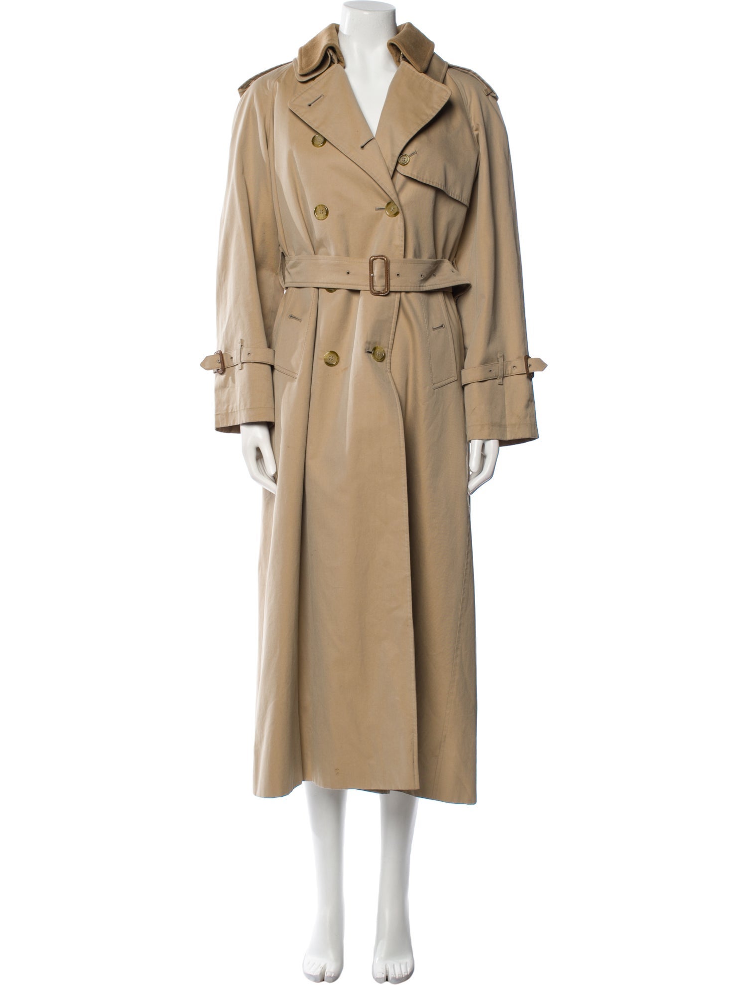 Burberry London Cashmere Trench Coat