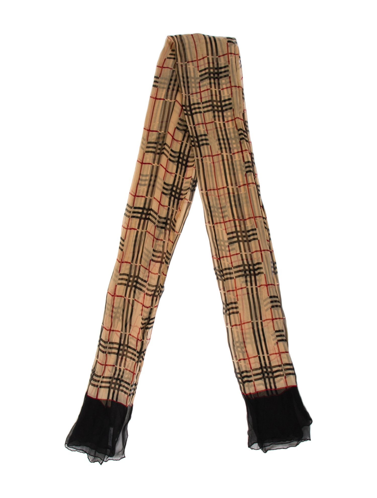 Burberry London Silk Vintage Scarf