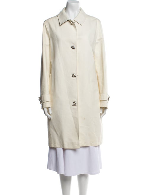 Burberry London Linen Trench Coat