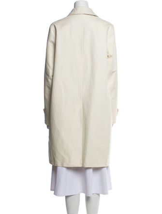 Burberry London Linen Trench Coat