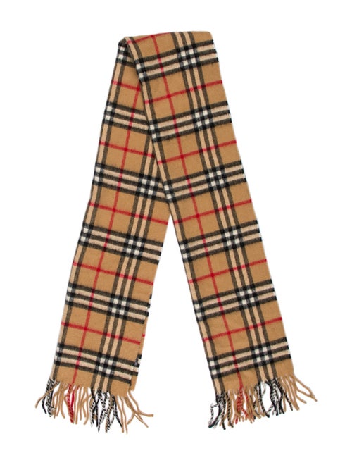 Burberry London Cashmere Striped Scarf