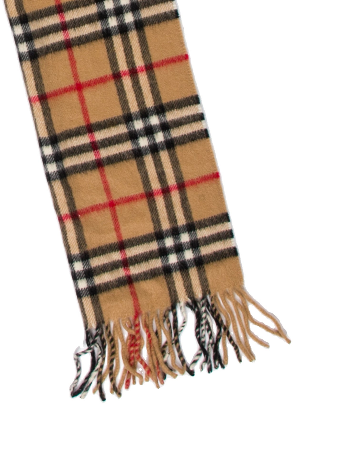 Burberry London Cashmere Striped Scarf