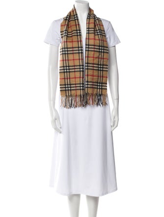 Burberry London Cashmere Striped Scarf