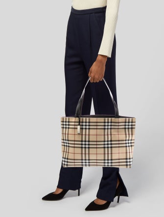 Burberry London Nova Check Tote
