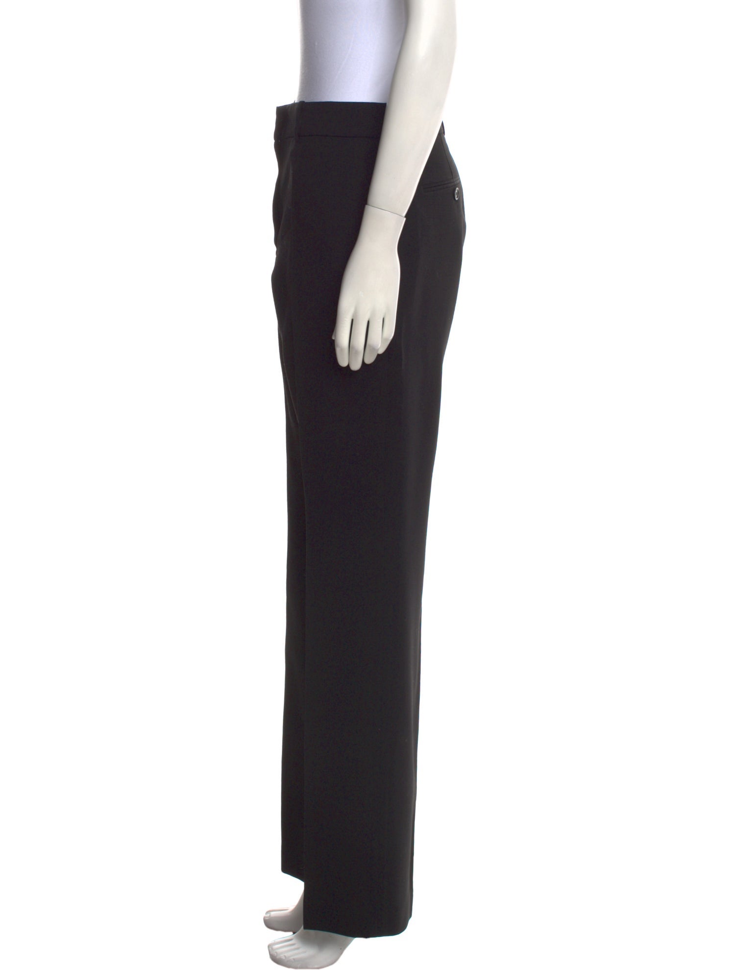 Burberry London Wool Wide Leg Pants