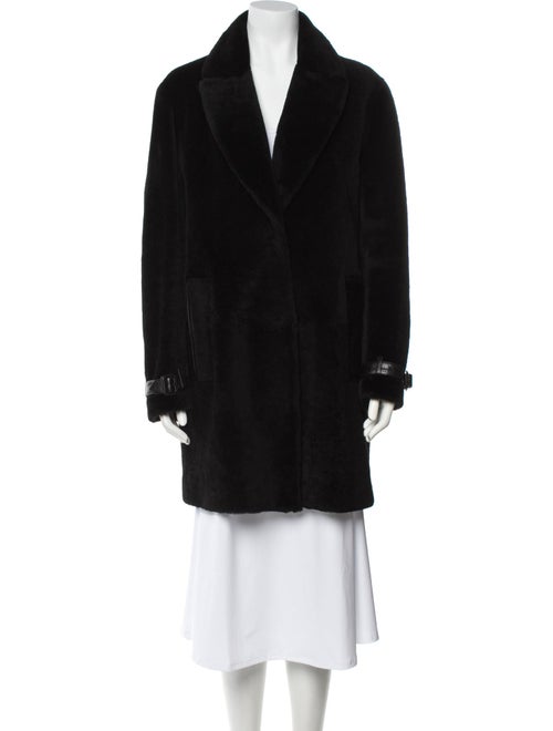 Burberry London Shearling Fur Coat