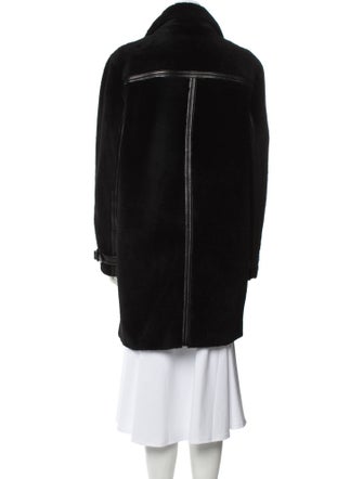 Burberry London Shearling Fur Coat