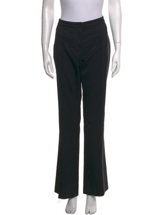 Burberry London Virgin Wool Wide Leg Pants