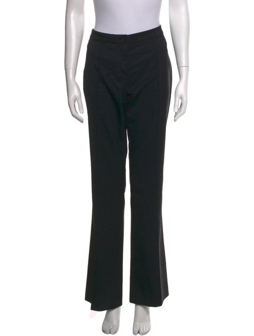 Burberry London Virgin Wool Wide Leg Pants