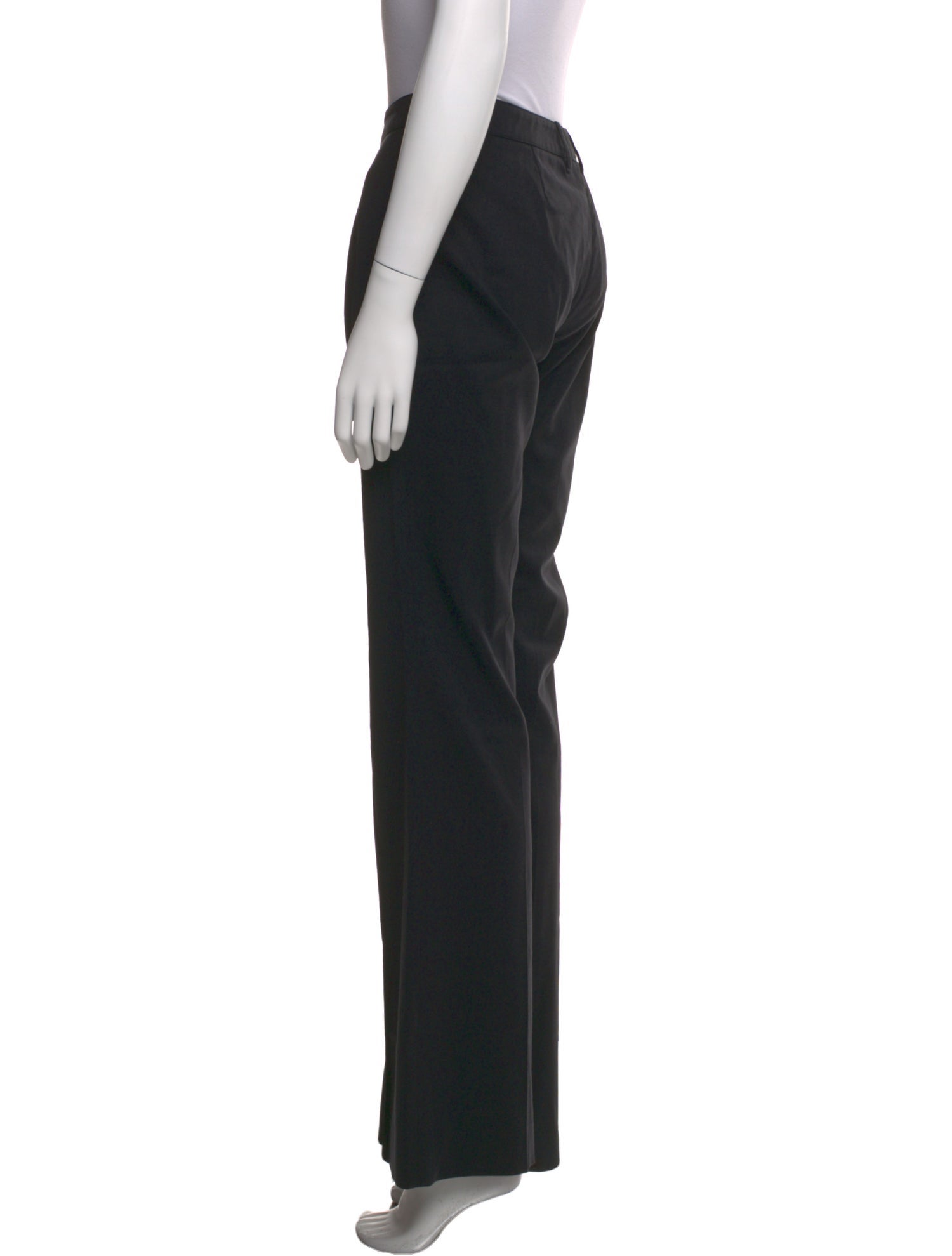Burberry London Virgin Wool Wide Leg Pants