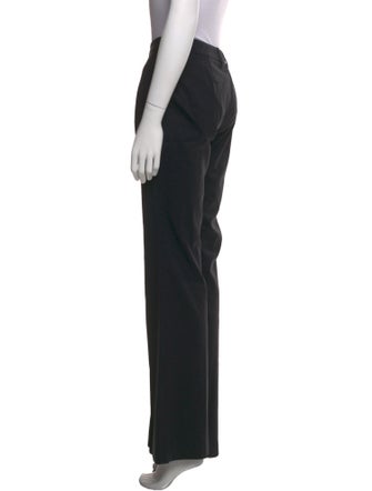 Burberry London Virgin Wool Wide Leg Pants