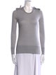 Burberry London Wool Scoop Neck Sweater