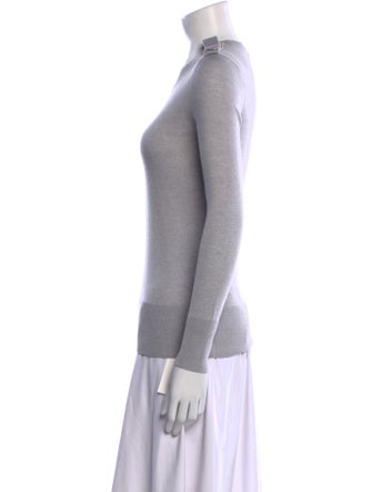 Burberry London Wool Scoop Neck Sweater