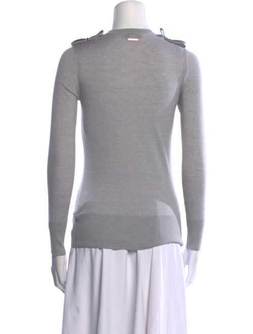 Burberry London Wool Scoop Neck Sweater